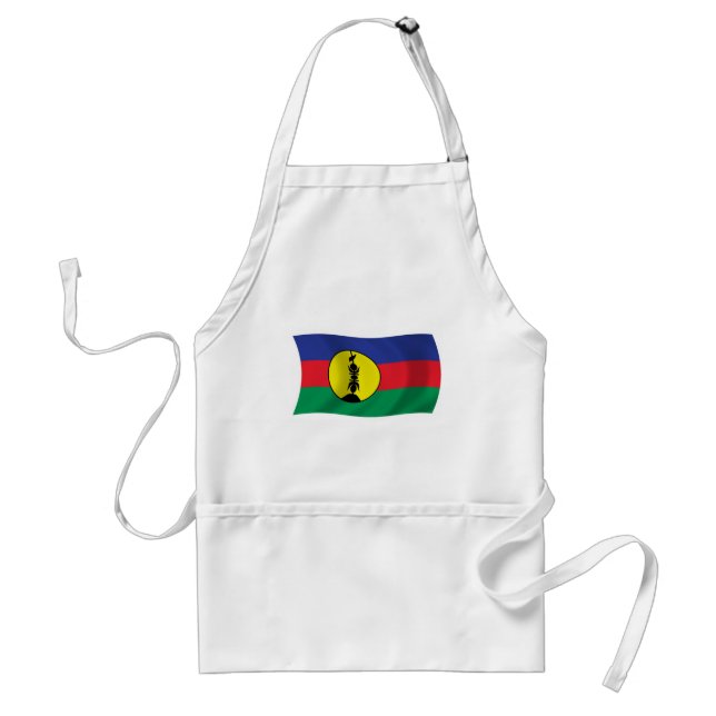 Kanak People Flag Schürze (Vorne)