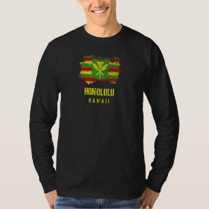 Kanaka Maoli Flag Nationale Hawaiianische Flagge H T-Shirt