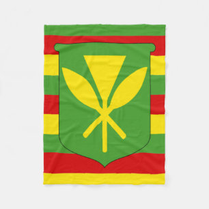 Kanaka-Maoli-Flagge Fleecedecke
