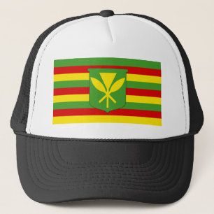 Kanaka Maoli Flagge Truckerkappe