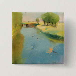 Kanal, 1897 (Pastell auf Leinwand) Button