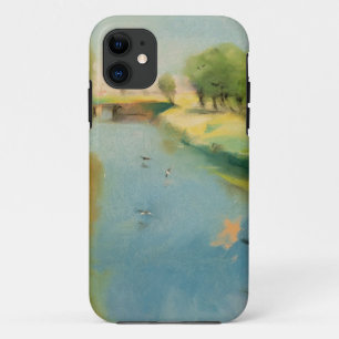 Kanal, 1897 (Pastell auf Leinwand) iPhone 11 Hülle