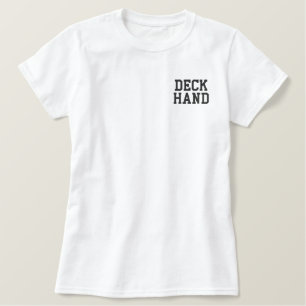 KANAL BESTICKTES T-Shirt