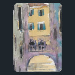 Kanal-Brücken-Ansicht der Bestimmungsort-| Venedig iPad Pro Cover<br><div class="desc">Sie können nicht auf andere immer bauen Meinungen. Leute glauben und sehen Sachen auf unterschiedliche Arten an. Samuel Dixon gibt uns eine Idee von gerade dem, während er ein venezianisches Bild der Leute malt, die einen Kanal ansehen. Er sieht wie Samuel ist hinter dem ganzem Chaos der Leute-Ansammlung auf der...</div>
