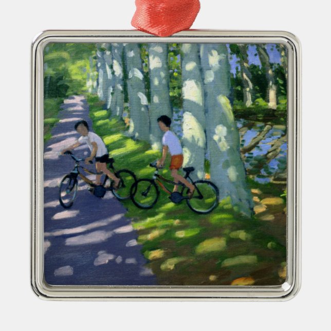 Kanal DU Midi Frankreich Silbernes Ornament (Vorne)