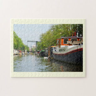 Kanal in Amsterdam