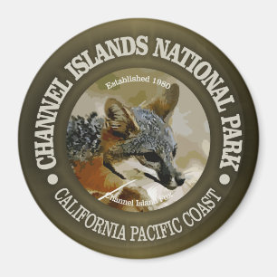 Kanal-Insel-Nationalpark (Fuchs) Magnet