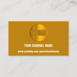KANAL NAME YOU TUBER LOGO QR CODE GREEN WHITE BU VISITENKARTE