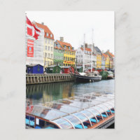 Kanal Nyhavn in Kopenhagen, Danmark