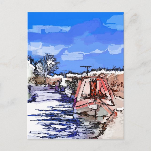 KANAL POSTKARTE (Vorderseite)