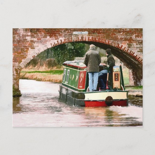 KANAL POSTKARTE (Vorderseite)