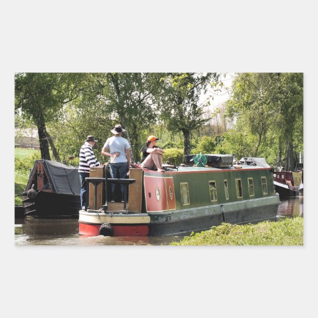 KANAL RECHTECKIGER AUFKLEBER (Vorderseite)