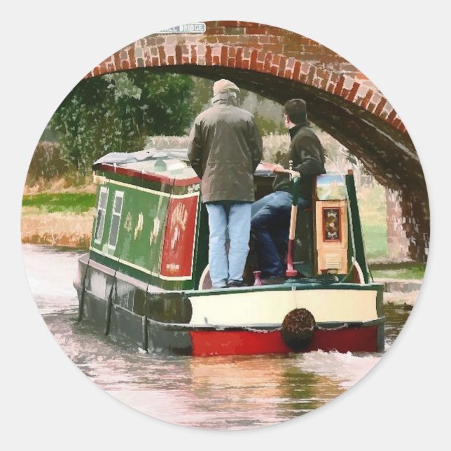 KANAL RUNDER AUFKLEBER (Vorderseite)