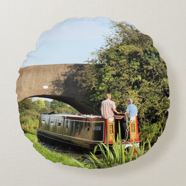 KANAL RUNDES KISSEN (Vorderseite)