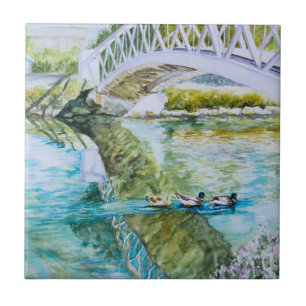 Kanal-Überfahrt Fliese