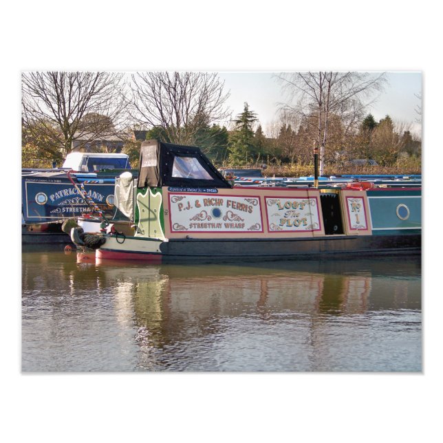 KANALBOOTE FOTODRUCK (Vorne)