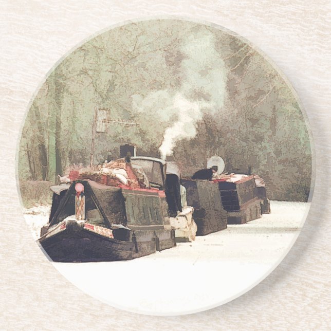 KANALBOOTE GETRÄNKEUNTERSETZER (Vorne)