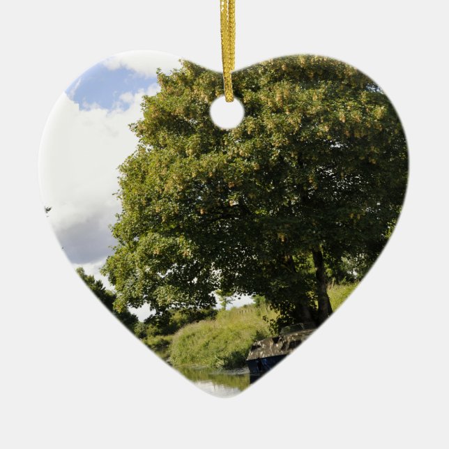 Kanalboote Keramik Ornament (Vorne)