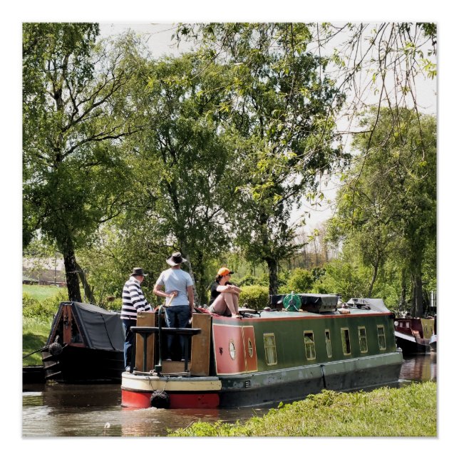 KANALBOOTE POSTER (Vorderseite)