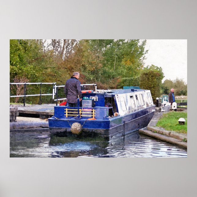 KANALBOOTE POSTER (Vorne)