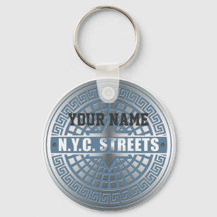 Kanaldeckel NYC Schlüsselanhänger