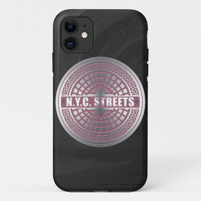 KanaldeckelNYC Case-Mate iPhone Hülle (Rückseite)
