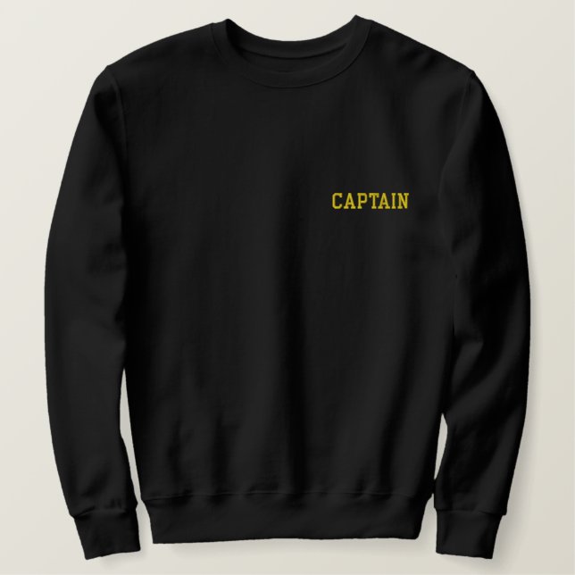KANALE EMBROIDERIERT JACKET BESTICKTES SWEATSHIRT (Design vorne)