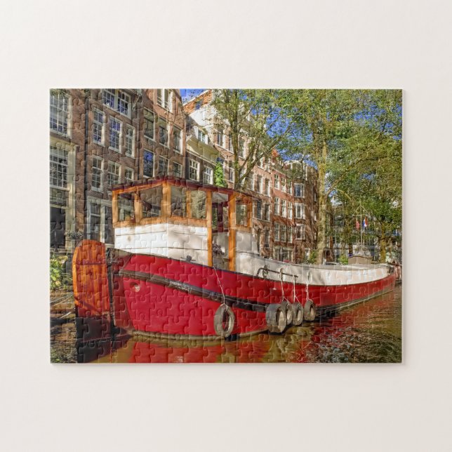 Kanäle von Amsterdam. (Horizontal)