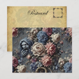 Kanalisierung des Schleiers - gotisch Viktorianisc Feiertagspostkarte