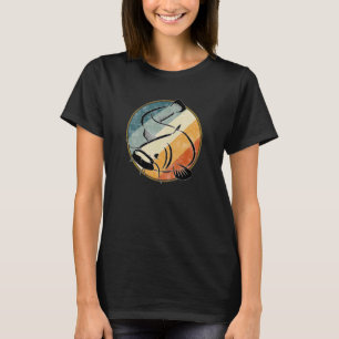 Kanalnetz Retro Fishing Artwork Catishing T-Shirt