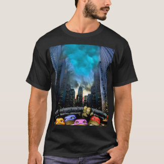 KanalUrtles 1990 Mädchen T-Shirt