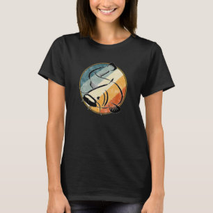 Kanalwels Retro-Angelmotiv Welsangeln T-Shirt