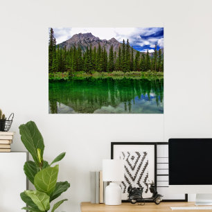 Kananaskis Quietude Gerahmt Print Poster
