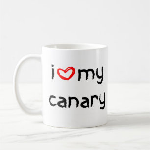 Kanarienherz Kaffeetasse