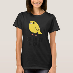 Kanarienmutter streichelt Kanarienvogel Kanarien T-Shirt