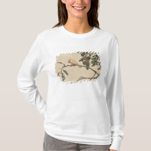 Kanarienvogel auf einer Eichen-Niederlassung T-Shirt