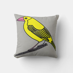 Kanarienvogel Kissen