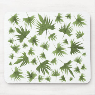 Kanarische Blätter Mousepad