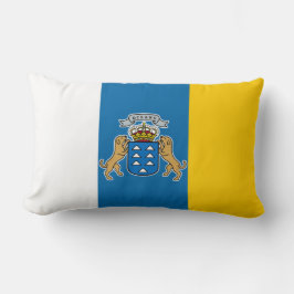 Kanarische Flagge (Kanarische Inseln, Spanien) Lendenkissen