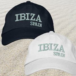 Kanarische Inseln Ibiza España Spanien bestickter Bestickte Baseballkappe