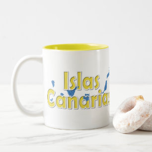 Kanarische Inseln Zweifarbige Tasse