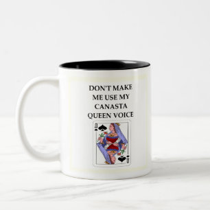 KANASTA ZWEIFARBIGE TASSE