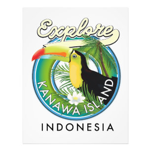 Kanawa-Insel Indonesien erkunden Fotodruck