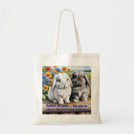 Kanbits Do Speak Lop Oared Bunny Tragetasche