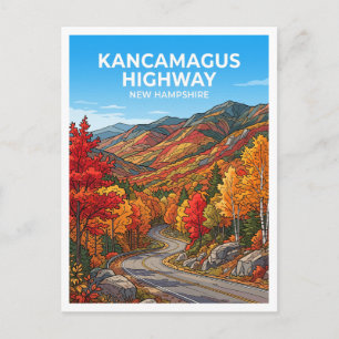 Kancamagus Highway Lincoln New Hampshire Postkarte