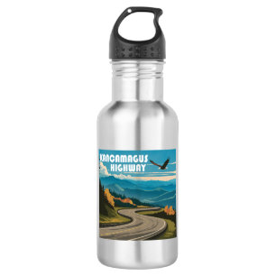 Kancamagus Highway New Hampshire Adler Edelstahlflasche