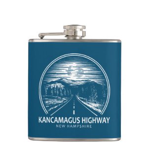 Kancamagus Highway New Hampshire Forest Flachmann