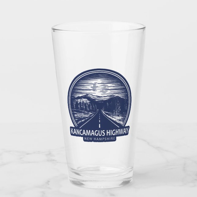 Kancamagus Highway New Hampshire Forest Glas (Vorderseite)