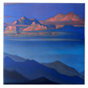 „Kanchenjunga“ von Nicholas Roerick Fliese