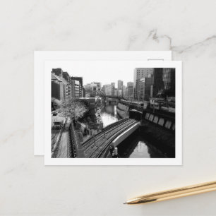 Kanda Fluss: Ochanomizu, Tokio Postkarte